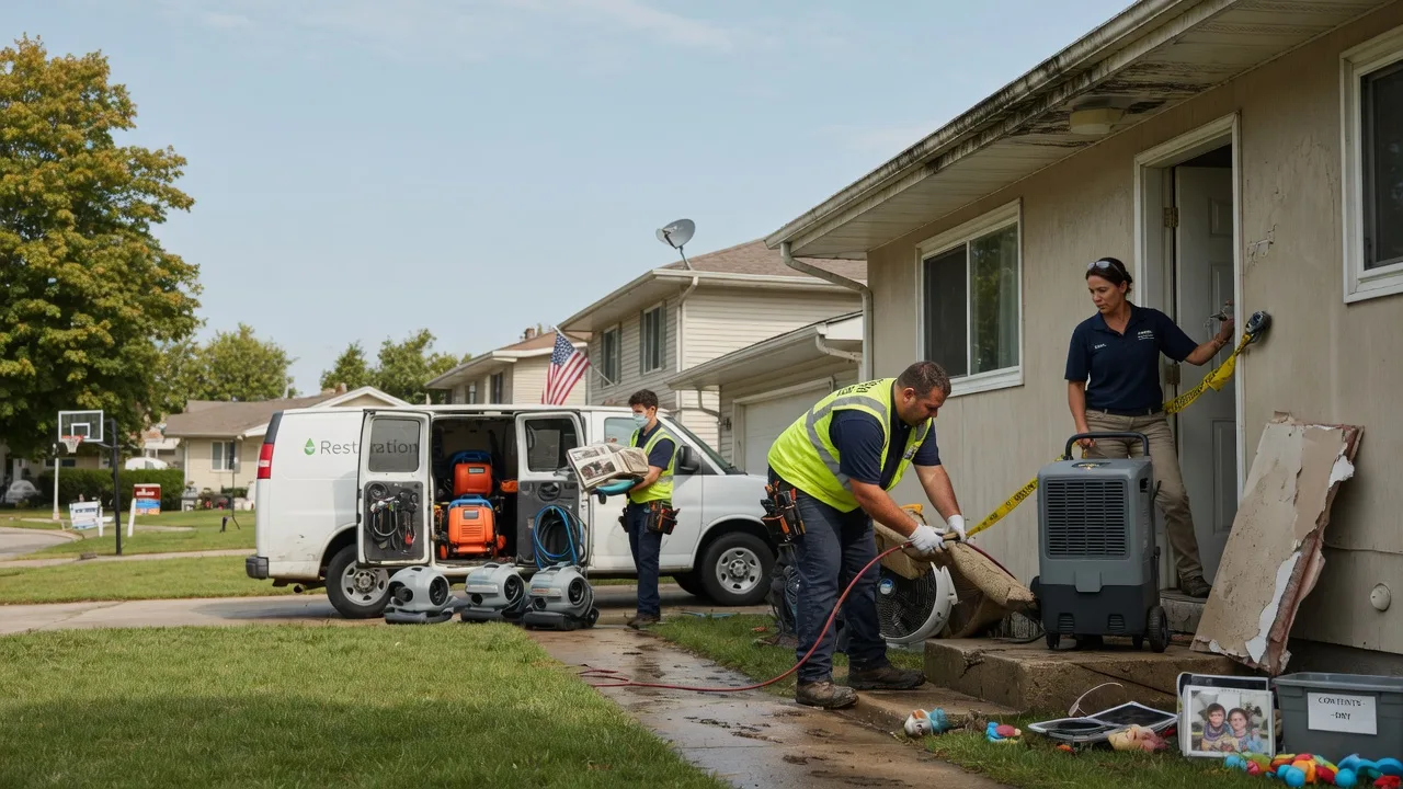 Water Damage Restoration in Bruington, VA near me